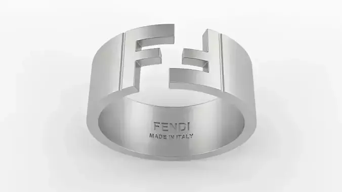 ring fendi  3D print model
