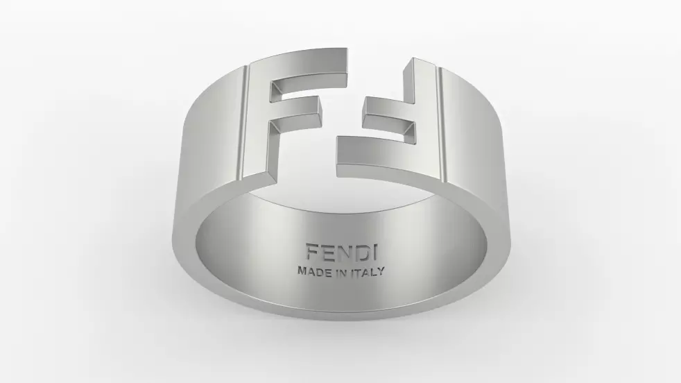 ring fendi 3D print model