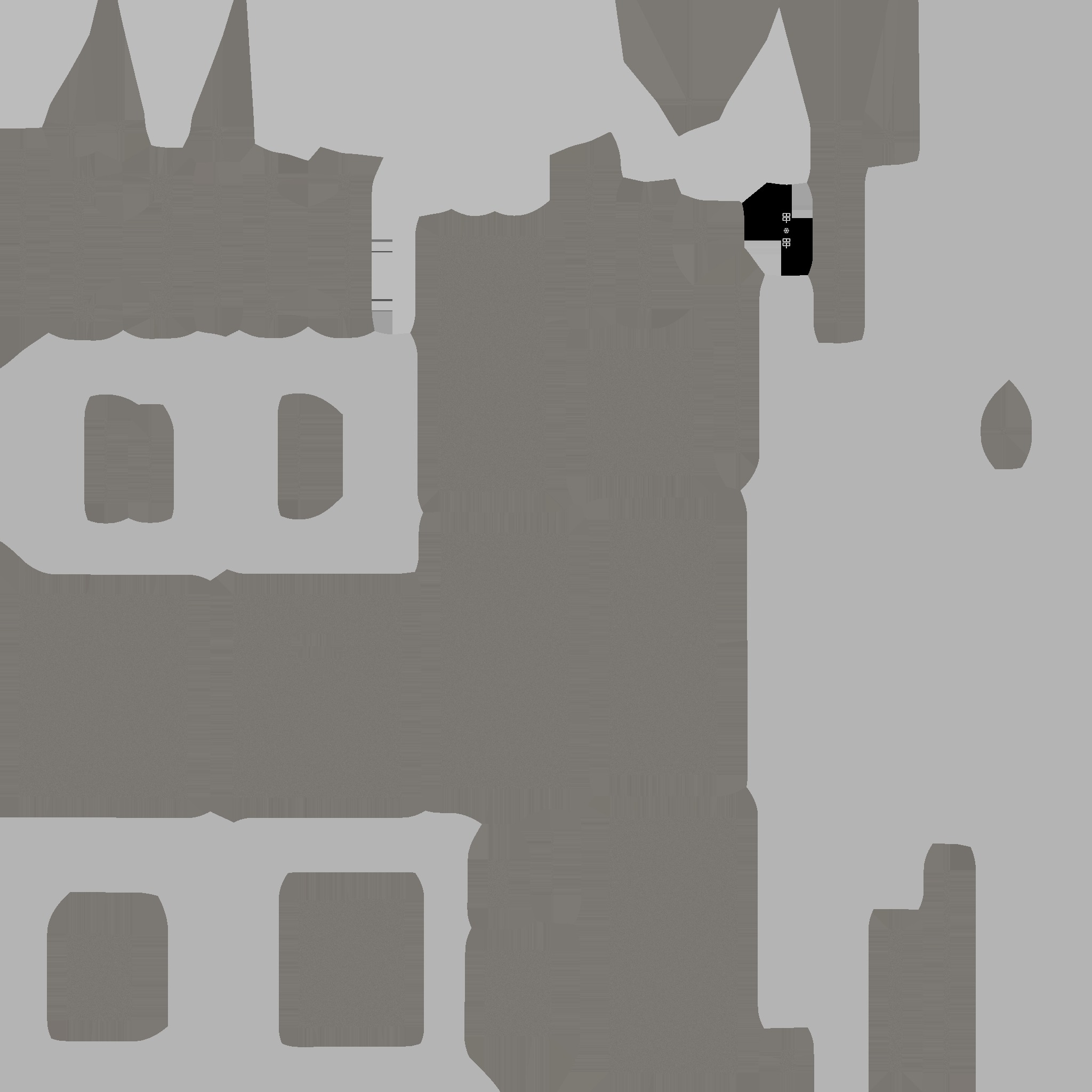 3D Refrigerator Model Low-poly 3D model_17