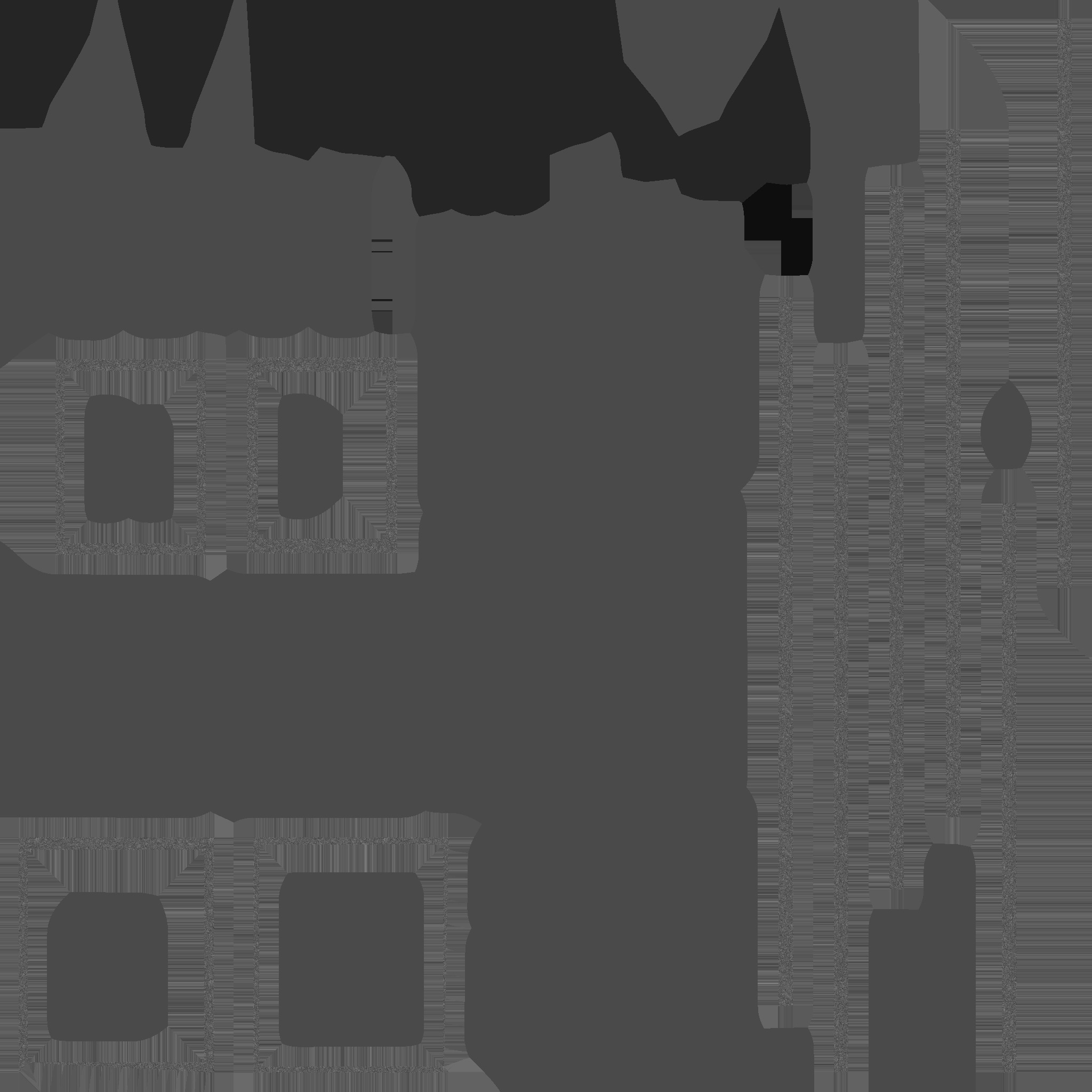 3D Refrigerator Model Low-poly 3D model_19