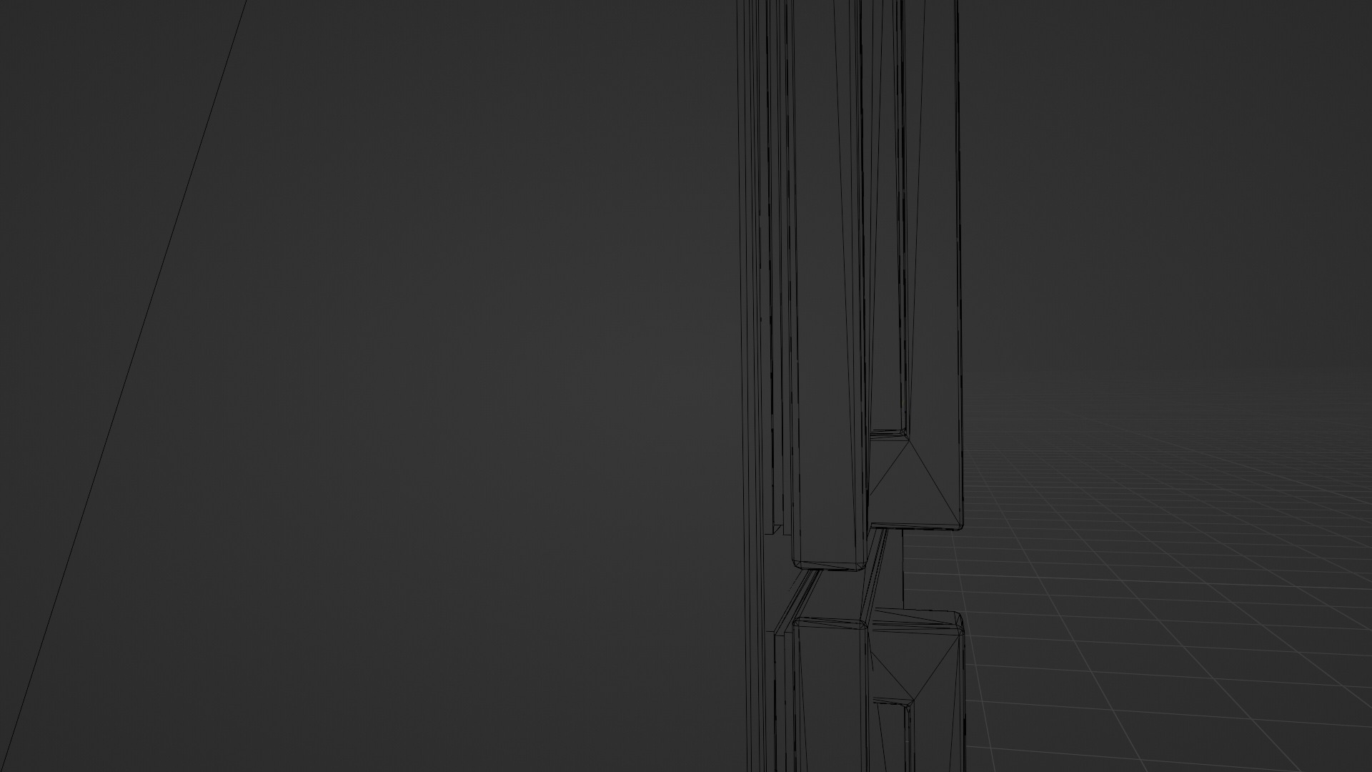 3D Refrigerator Model Low-poly 3D model_14