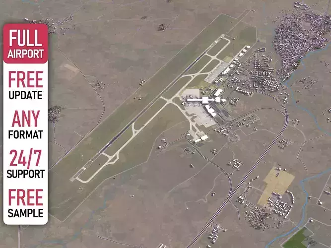 Abuja - Nnamdi Azikiwe - 3D Airport Model