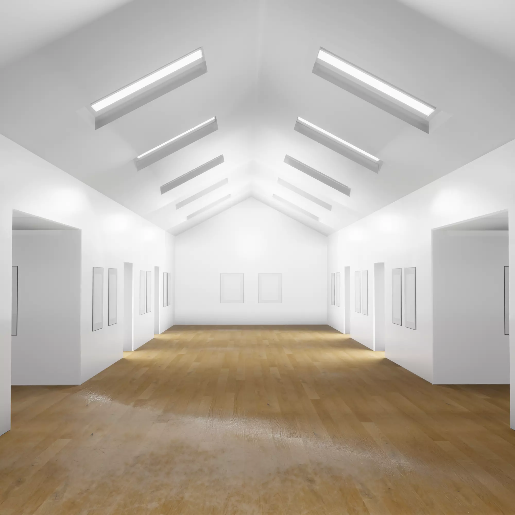 ART GALLERY Museum Interior Office 2 3D model