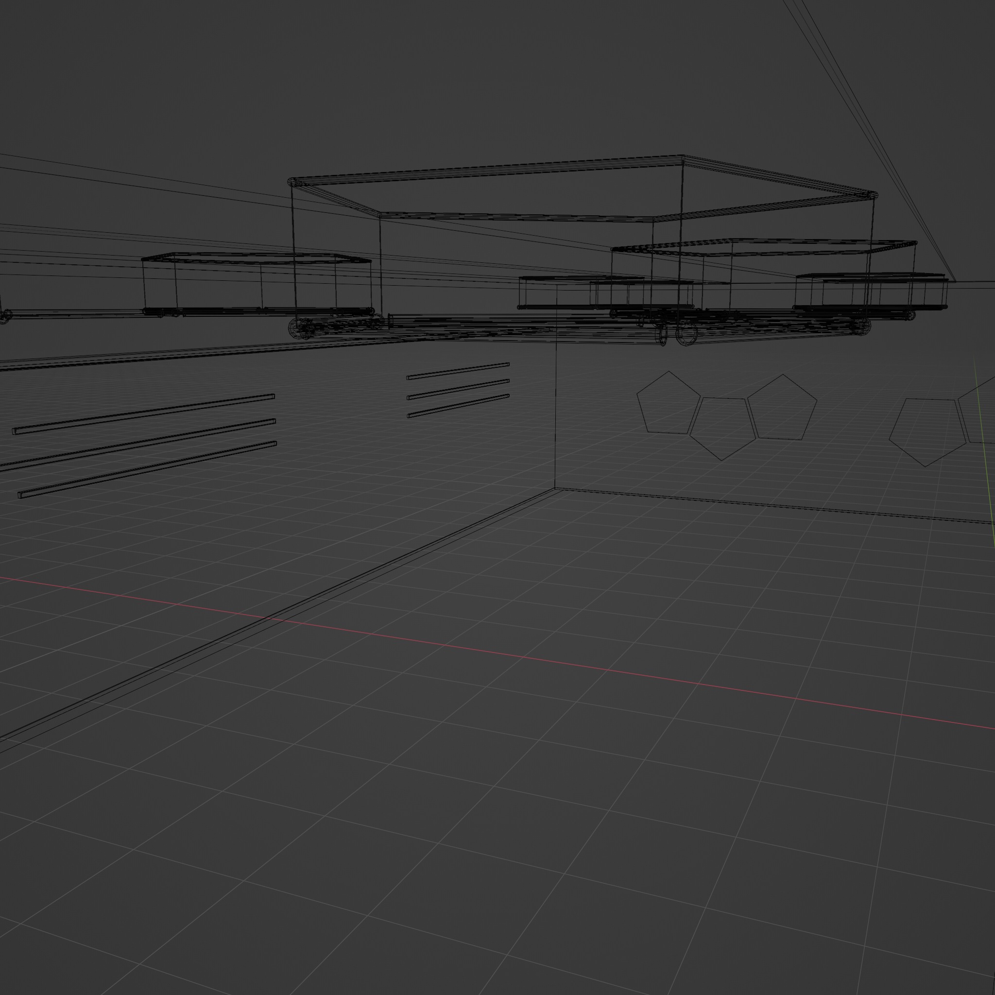 3D SCI-FI ART GALLERY Museum Interior 3D model_7