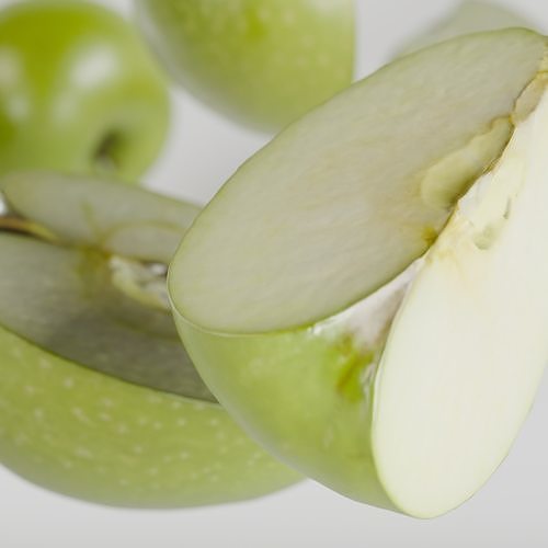 Green Apple - Granny Smith Low-poly 3D model 4