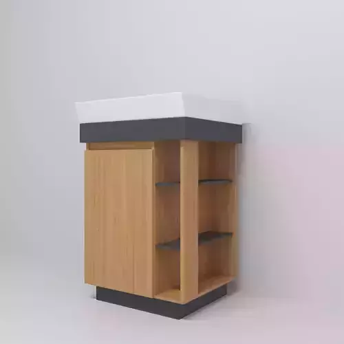 Bathroom furniture Cabinet with Washbasin
