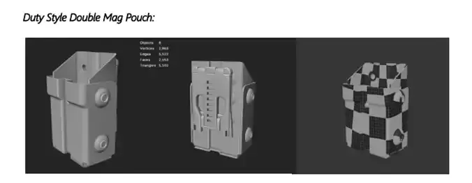 Zero 9 double mag case