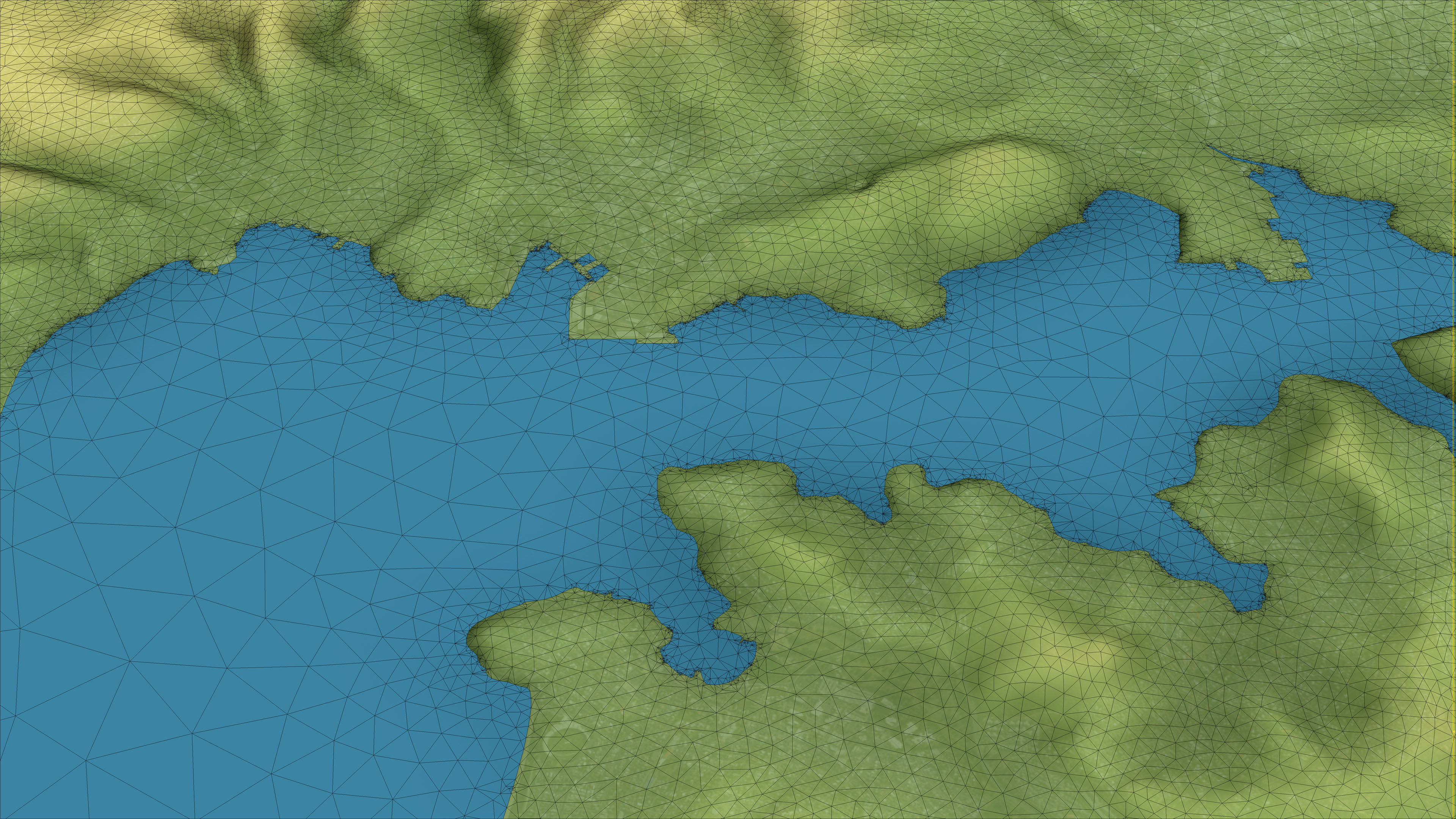 Hobart - 3D City Topography Terrain 3D Model Collection_16