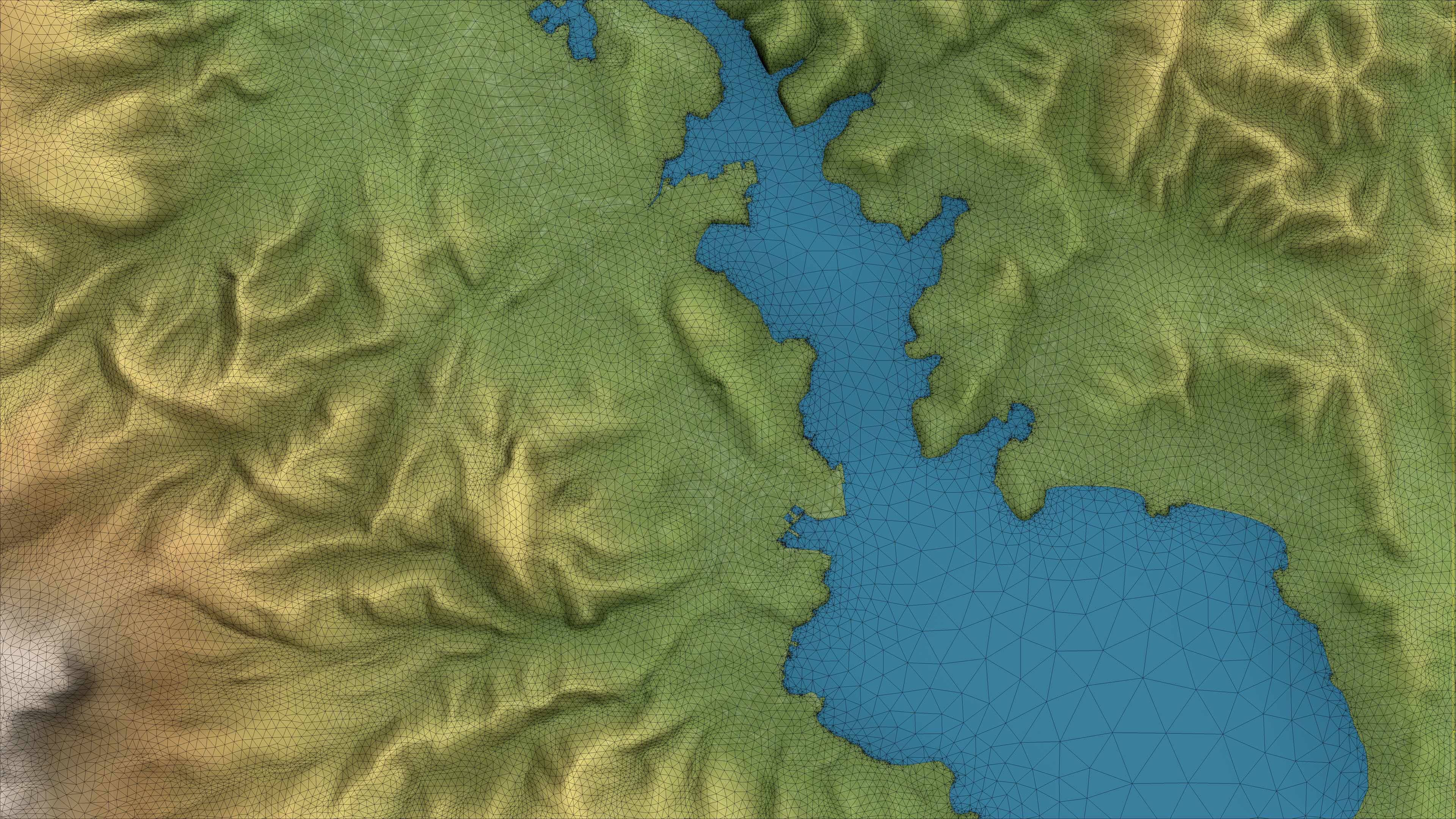 Hobart - 3D City Topography Terrain 3D Model Collection_28