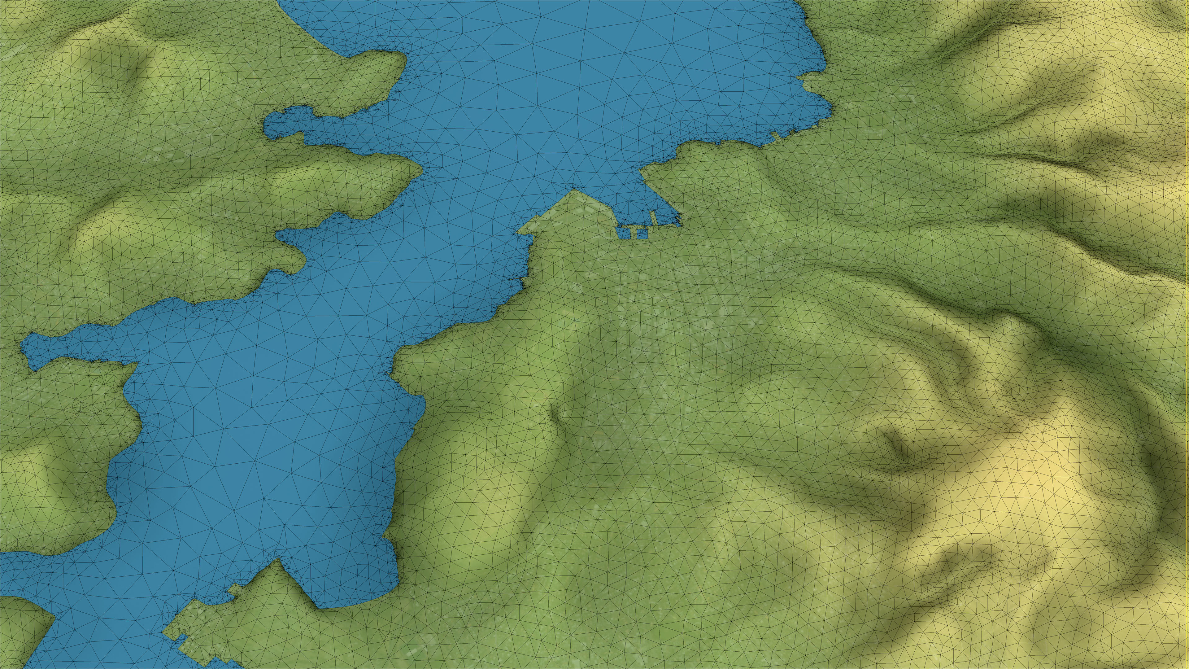 Hobart - 3D City Topography Terrain 3D Model Collection_12