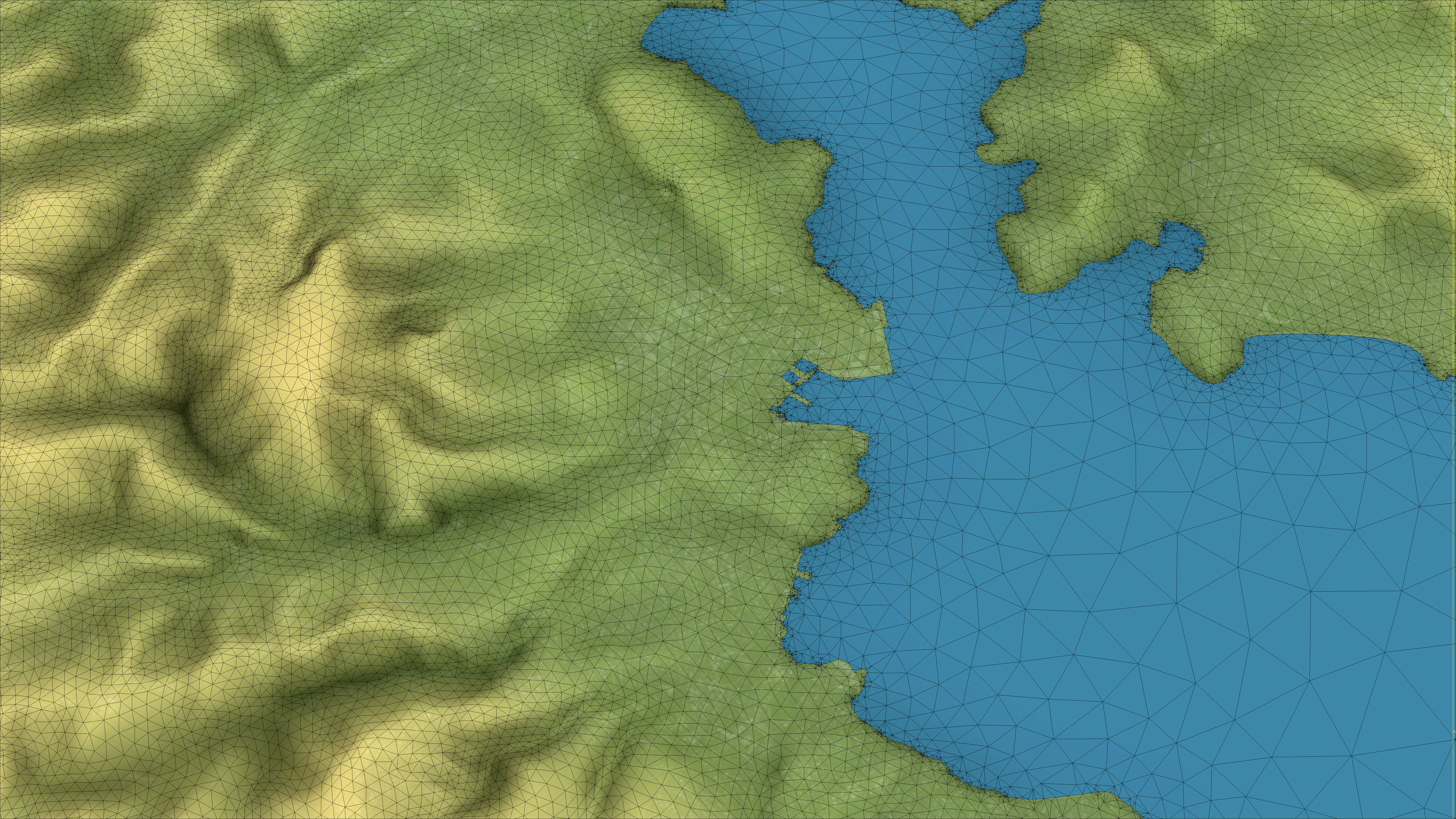 Hobart - 3D City Topography Terrain 3D Model Collection_4