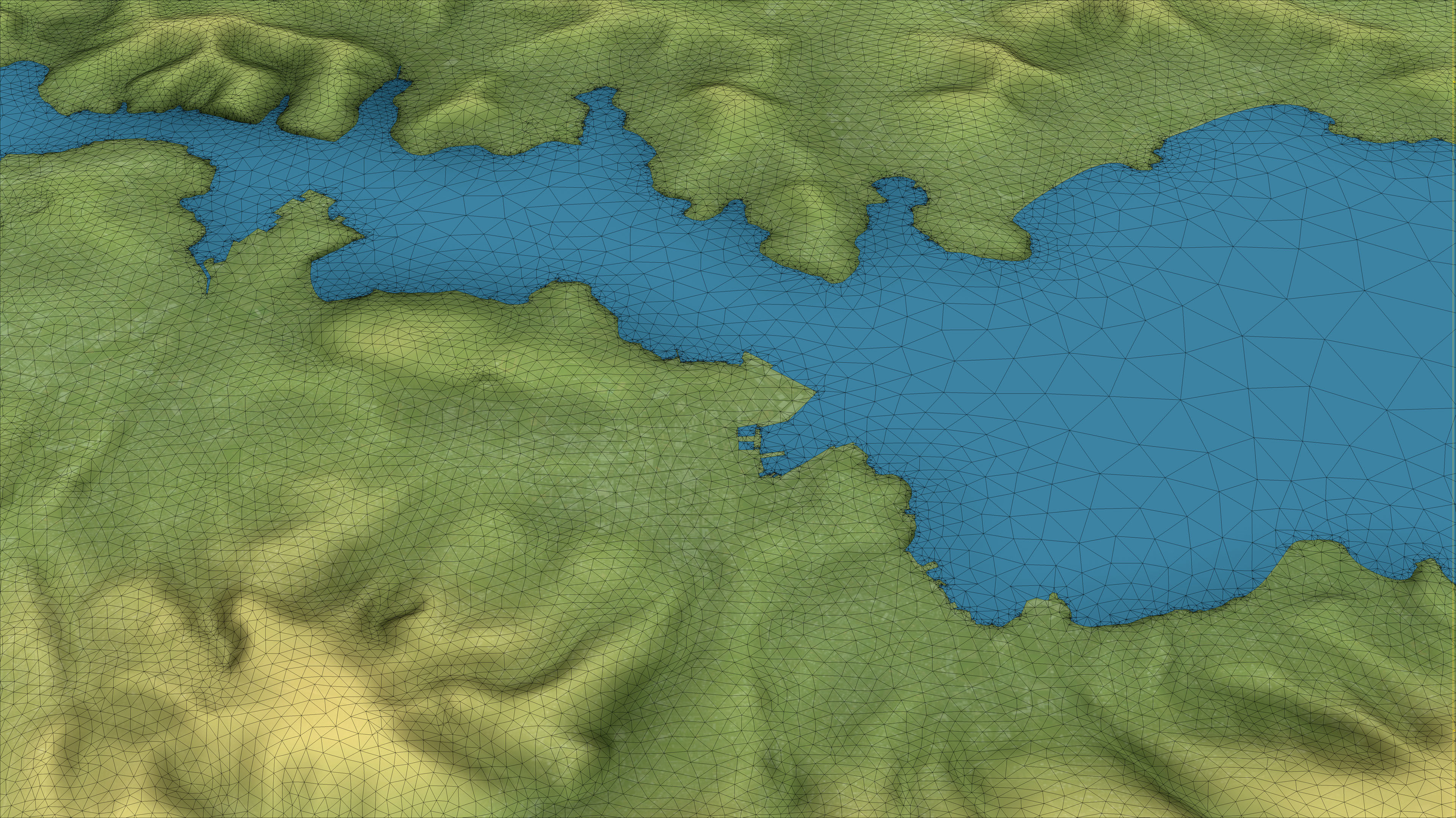 Hobart - 3D City Topography Terrain 3D Model Collection_8