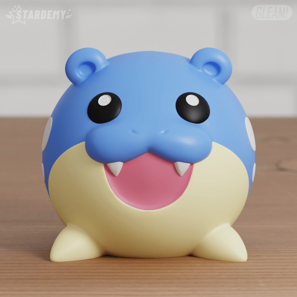 Spheal Chibi Christmas 3 models 3D print model_11