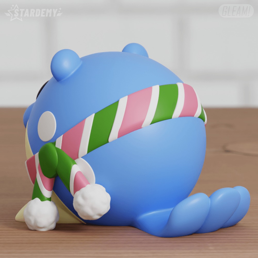 Spheal Chibi Christmas 3 models 3D print model_10