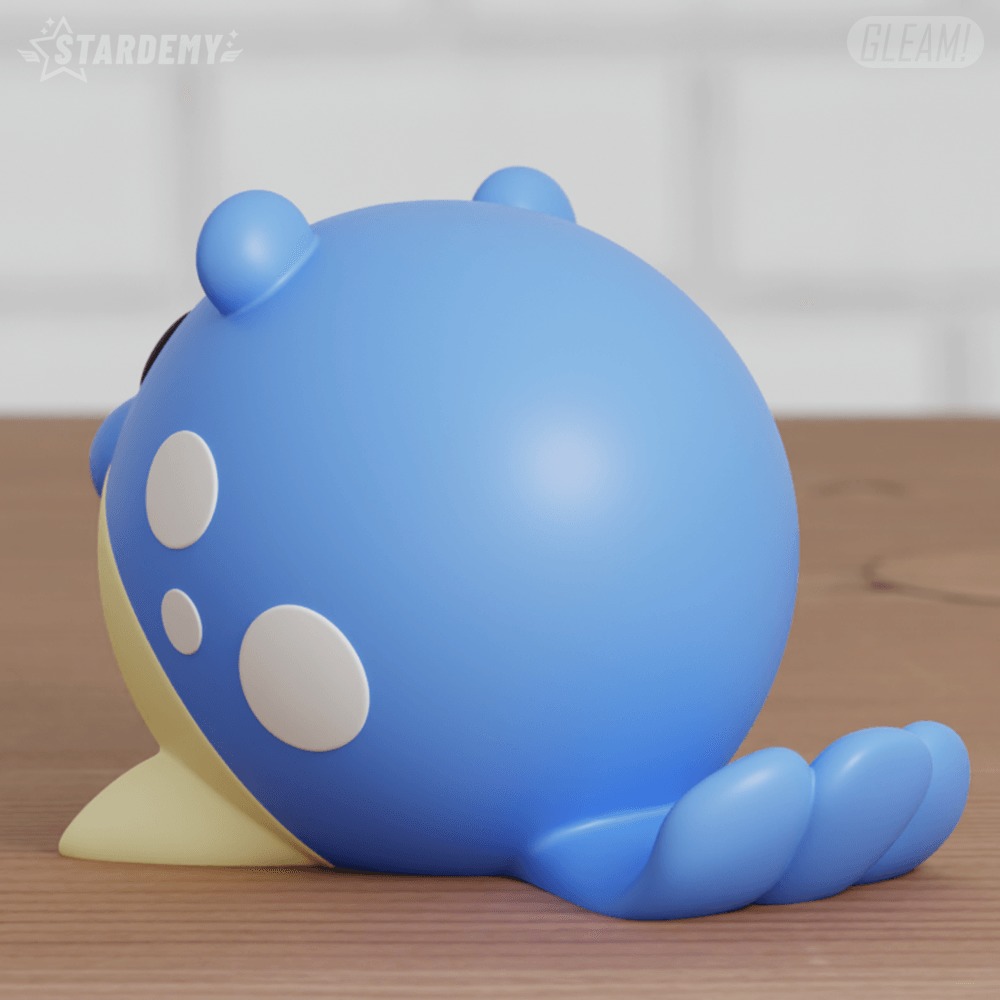 Spheal Chibi Christmas 3 models 3D print model_9