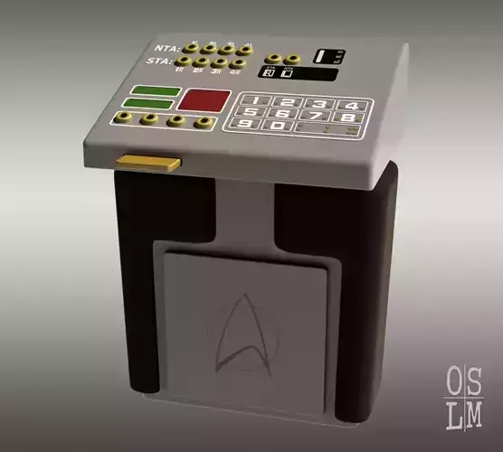 Tricorder TMP Version B - Studio Scale Replica 3D print model