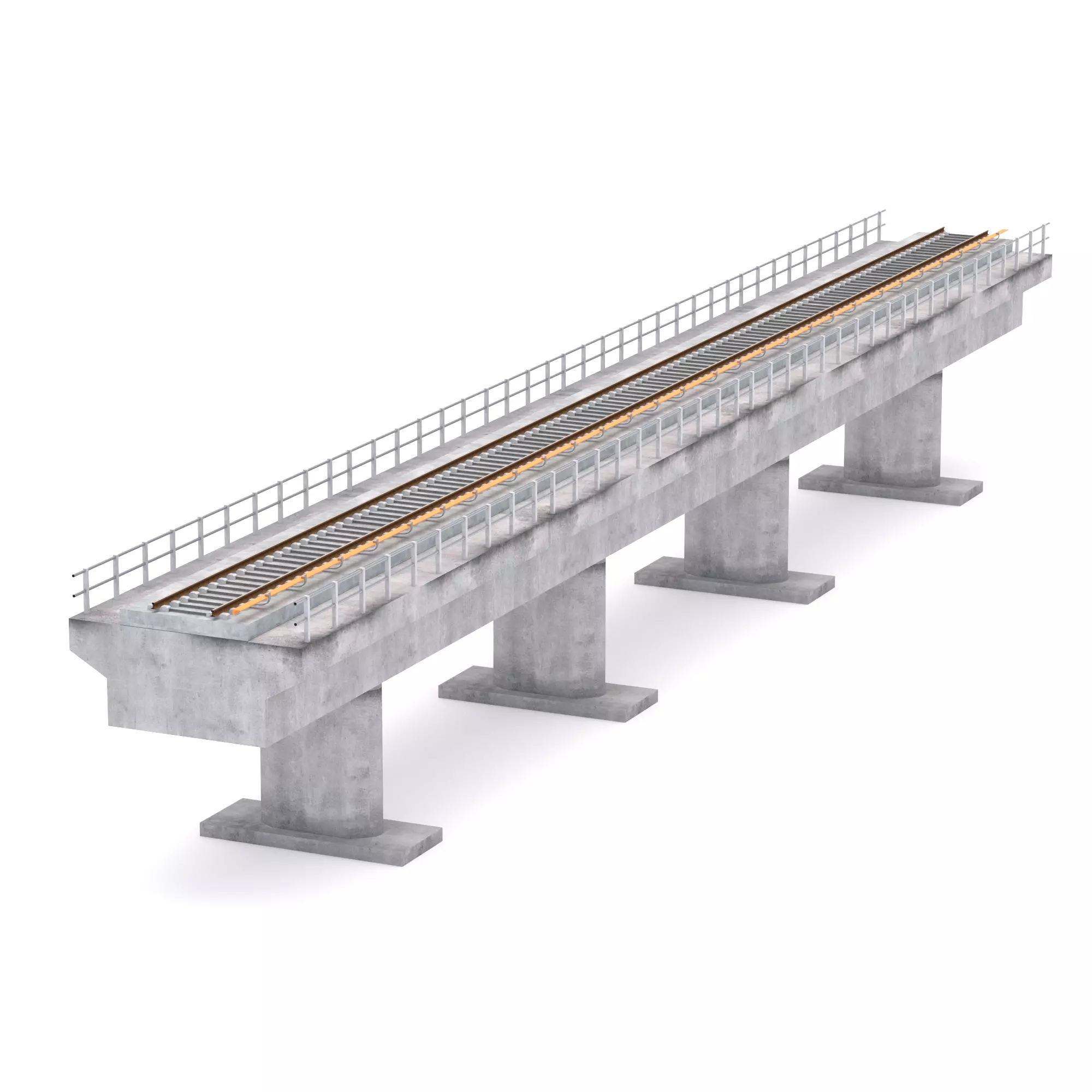 Railway Bridge 3D model