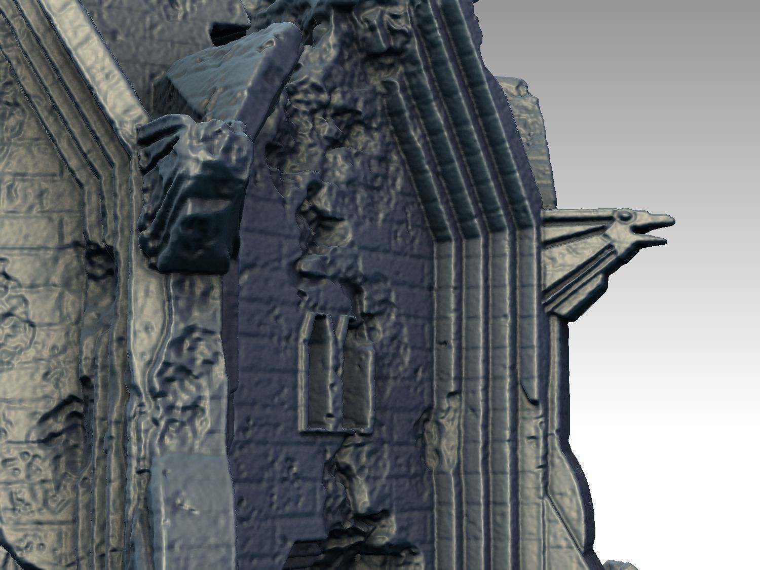 RAVENHILL FORTRESS - COMMAND POST OF THE PALE ORC 3D print model_10