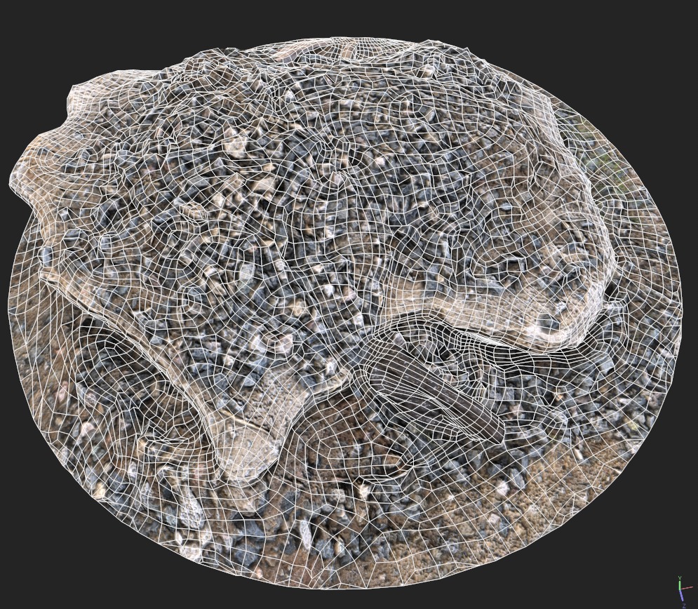 Debris - Rocks Low-poly 3D model_15