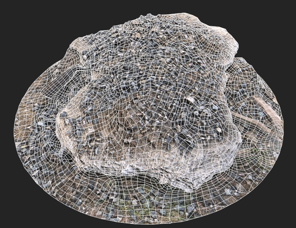 Debris - Rocks Low-poly 3D model_18