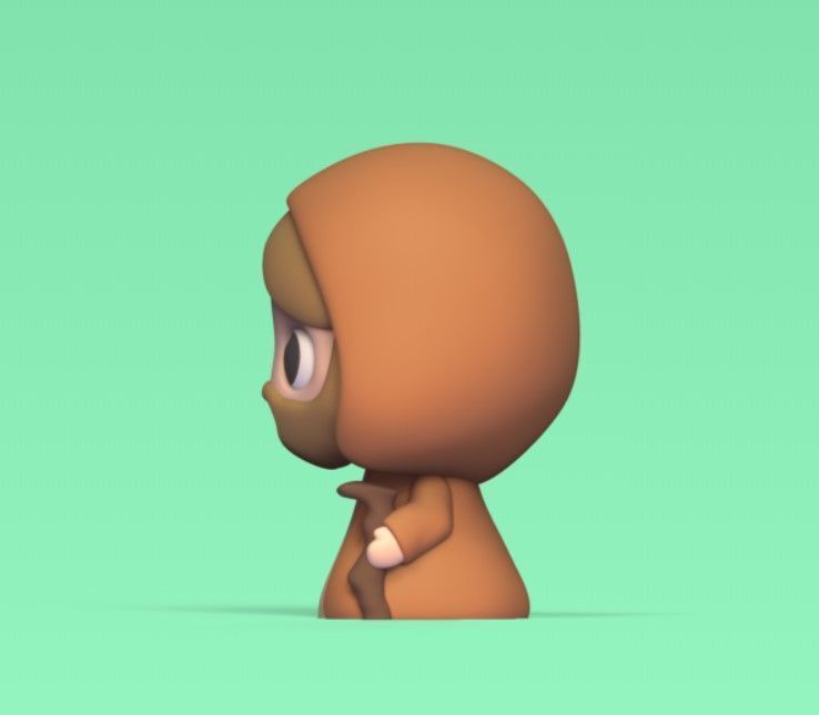 Cute Nativity Scene 3D print model_6