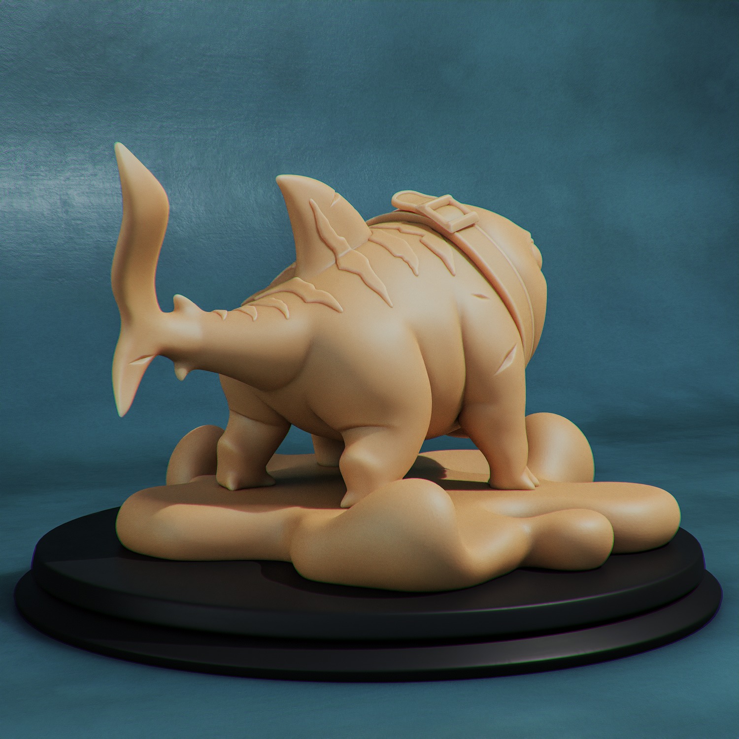 Marvel Rivals - Jeff the Land Shark 3D print model_2