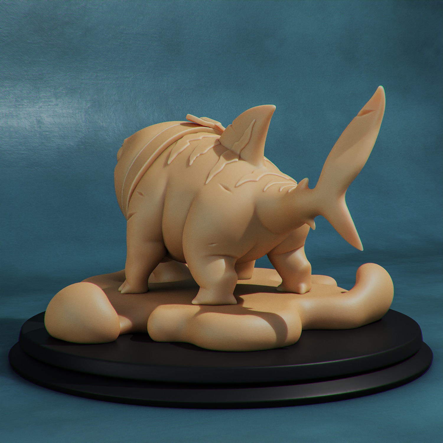 Marvel Rivals - Jeff the Land Shark 3D print model_4