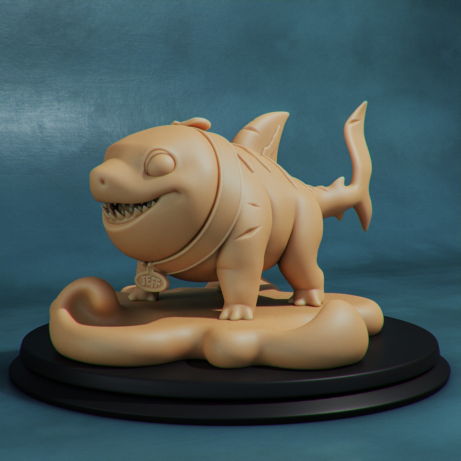 Marvel Rivals - Jeff the Land Shark 3D print model_3