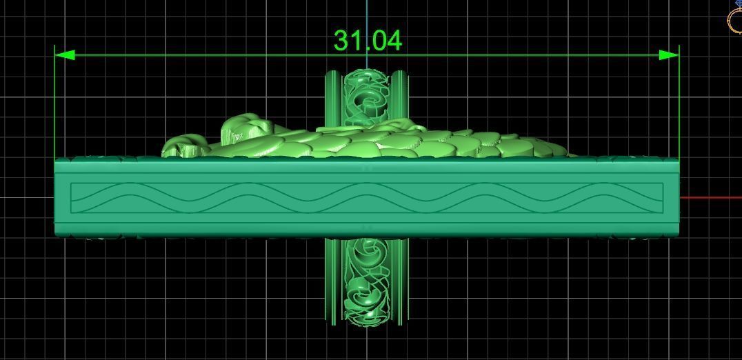 pendant capricorn astrology zodiac sign 1485 3D print model_8