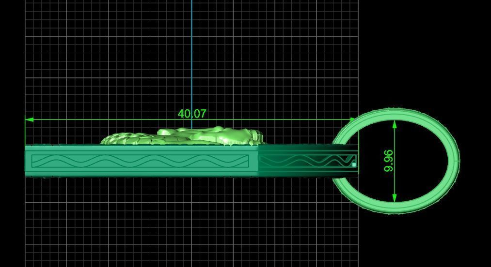 pendant capricorn astrology zodiac sign 1485 3D print model_7