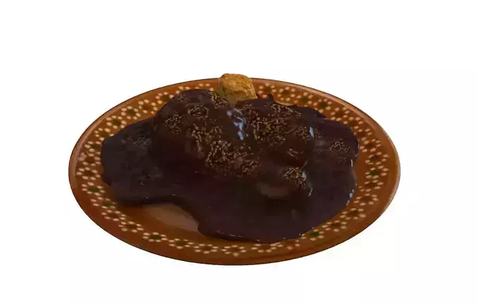 Mole Poblano Mexican food