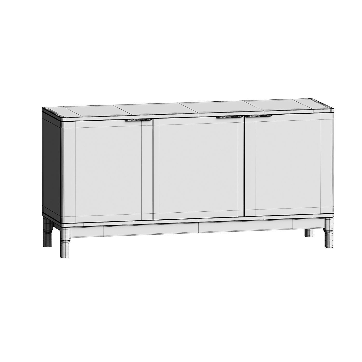 Pelham sideboard 3D model_3