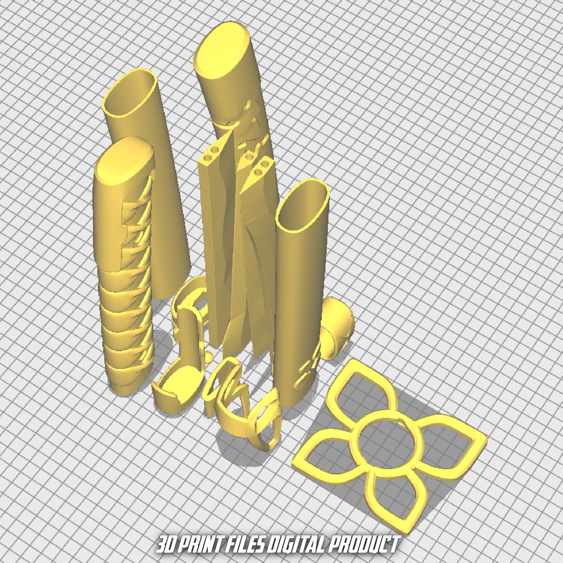 Psylocke Psy Cosplay Katana Marvel Rivals 3D print model_11