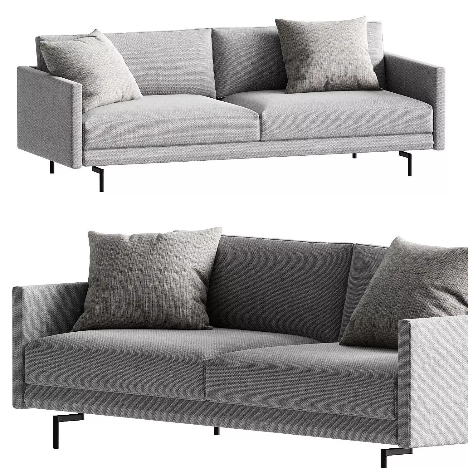 Trace Sofa Wendelbo 3D model_0