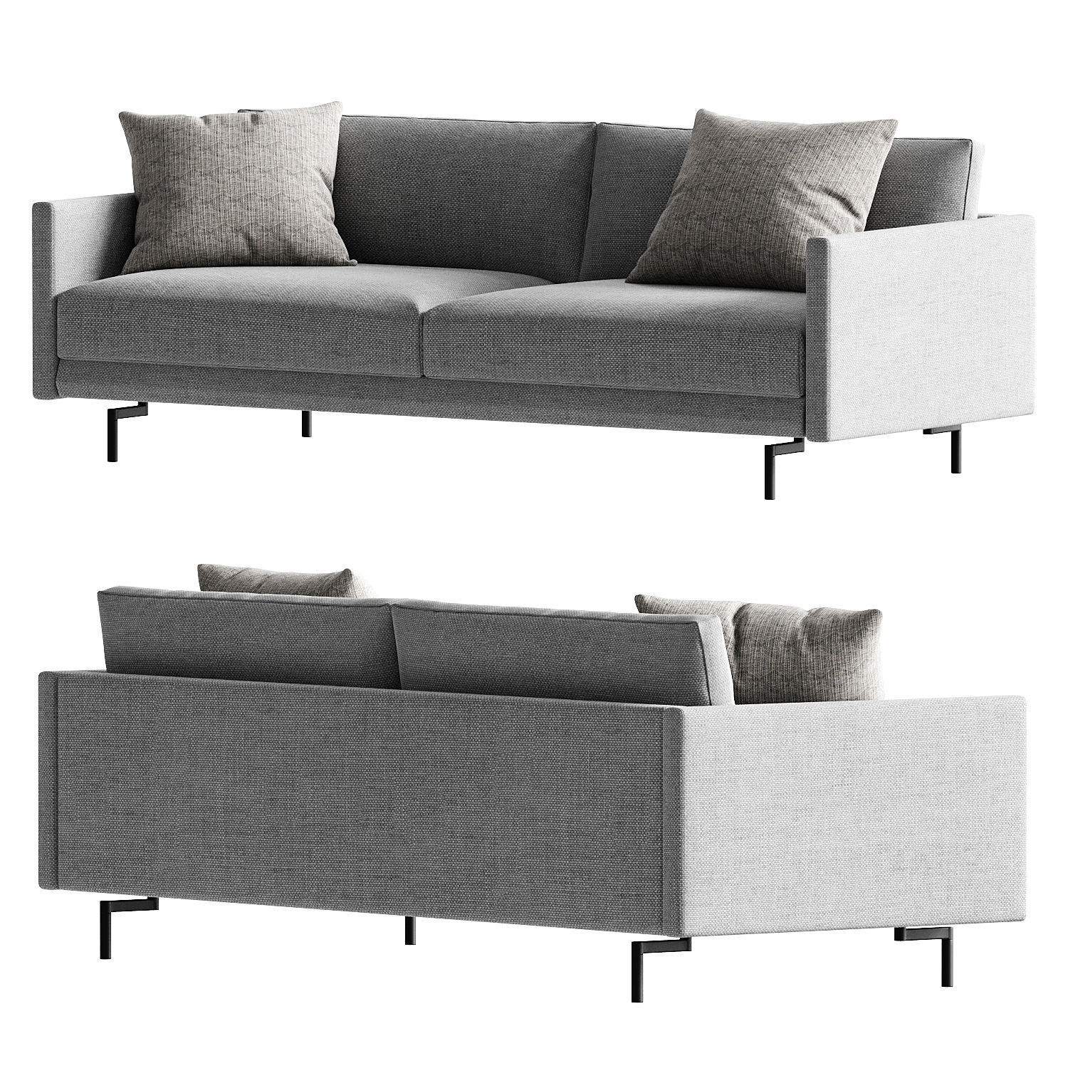 Trace Sofa Wendelbo 3D model_1