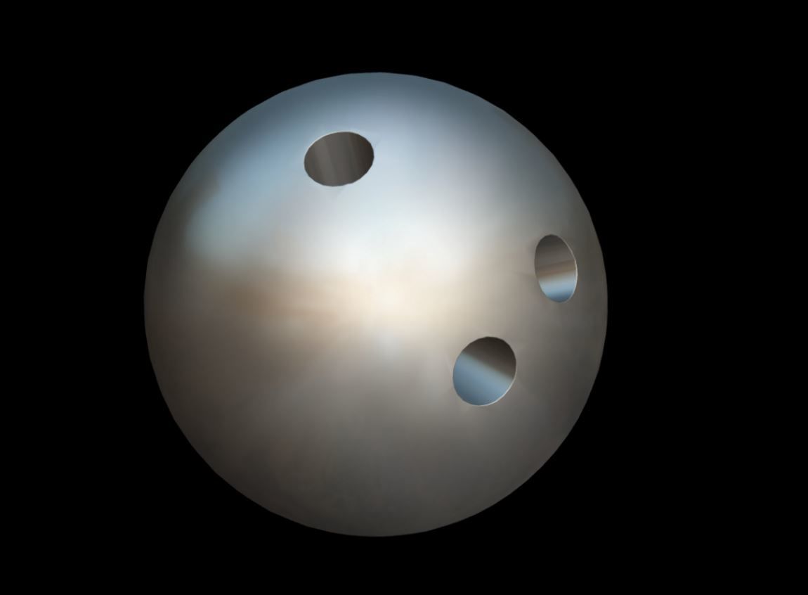 Bowling ball 3D model_3