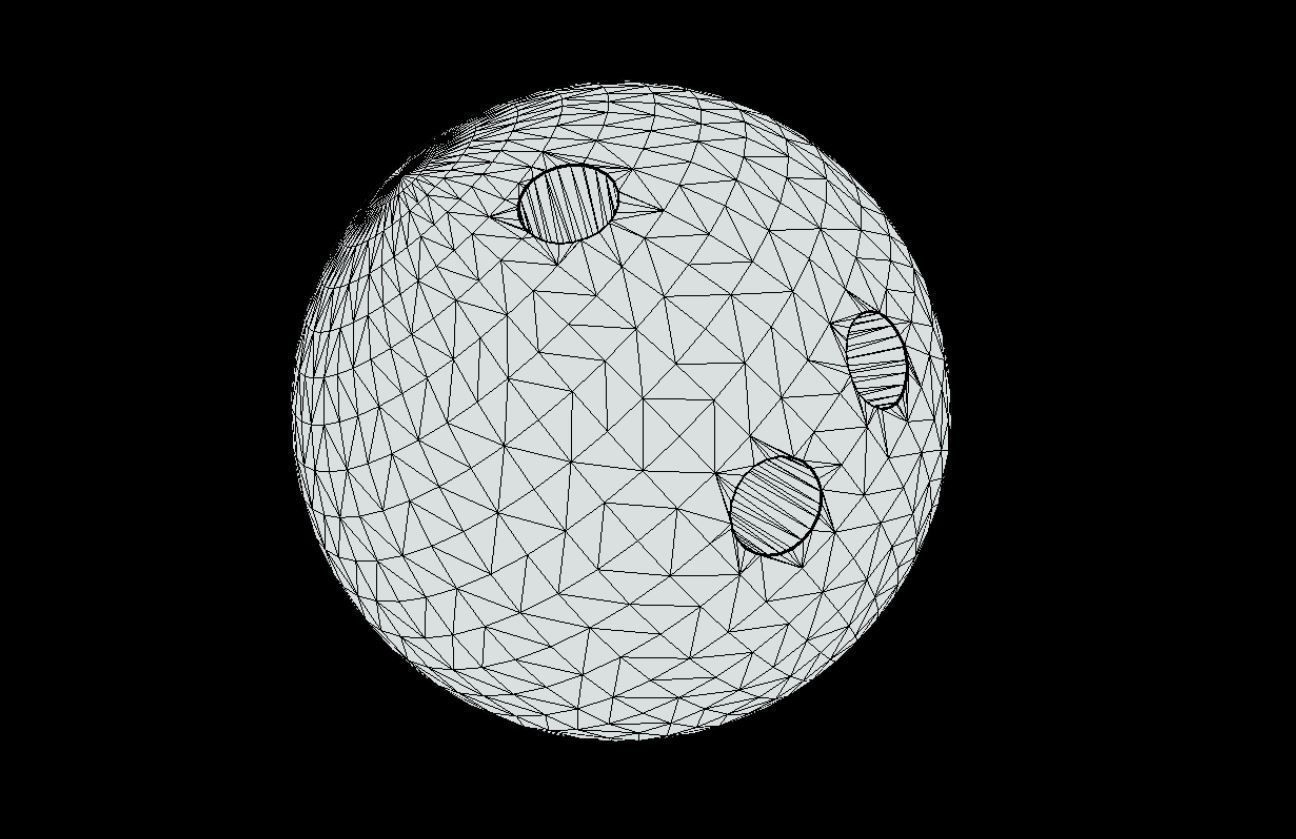 Bowling ball 3D model_2