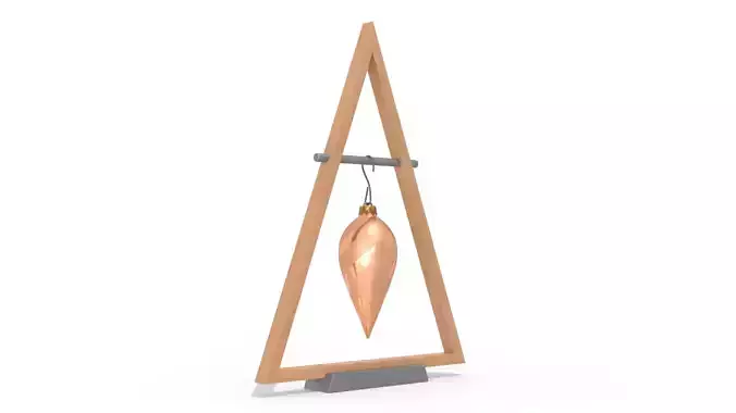 Christmas Bauble 2024 Free 3D model