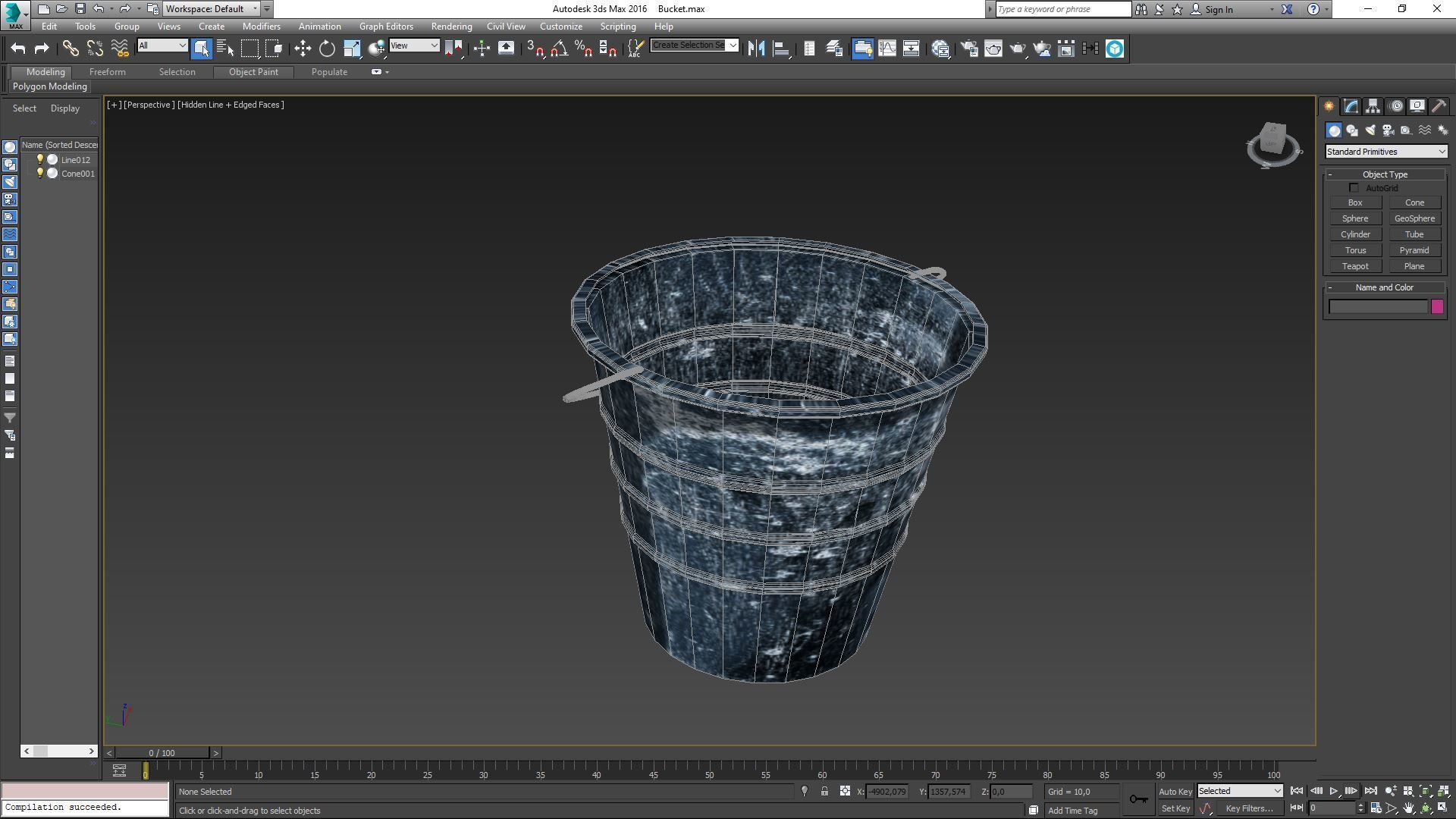 Bucket 3D model_5