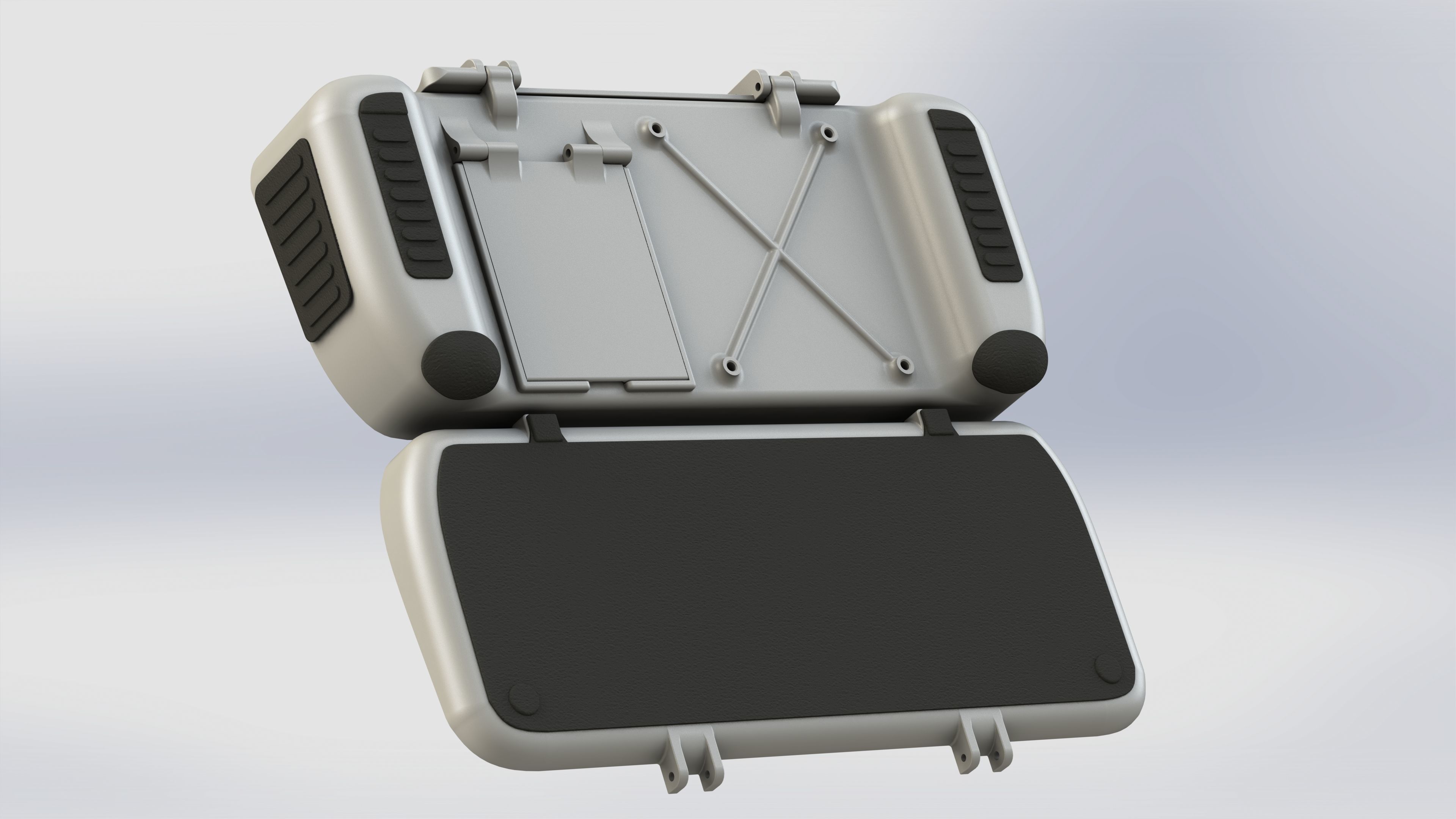 Steam Deck Play and Work Case 3D print model_9