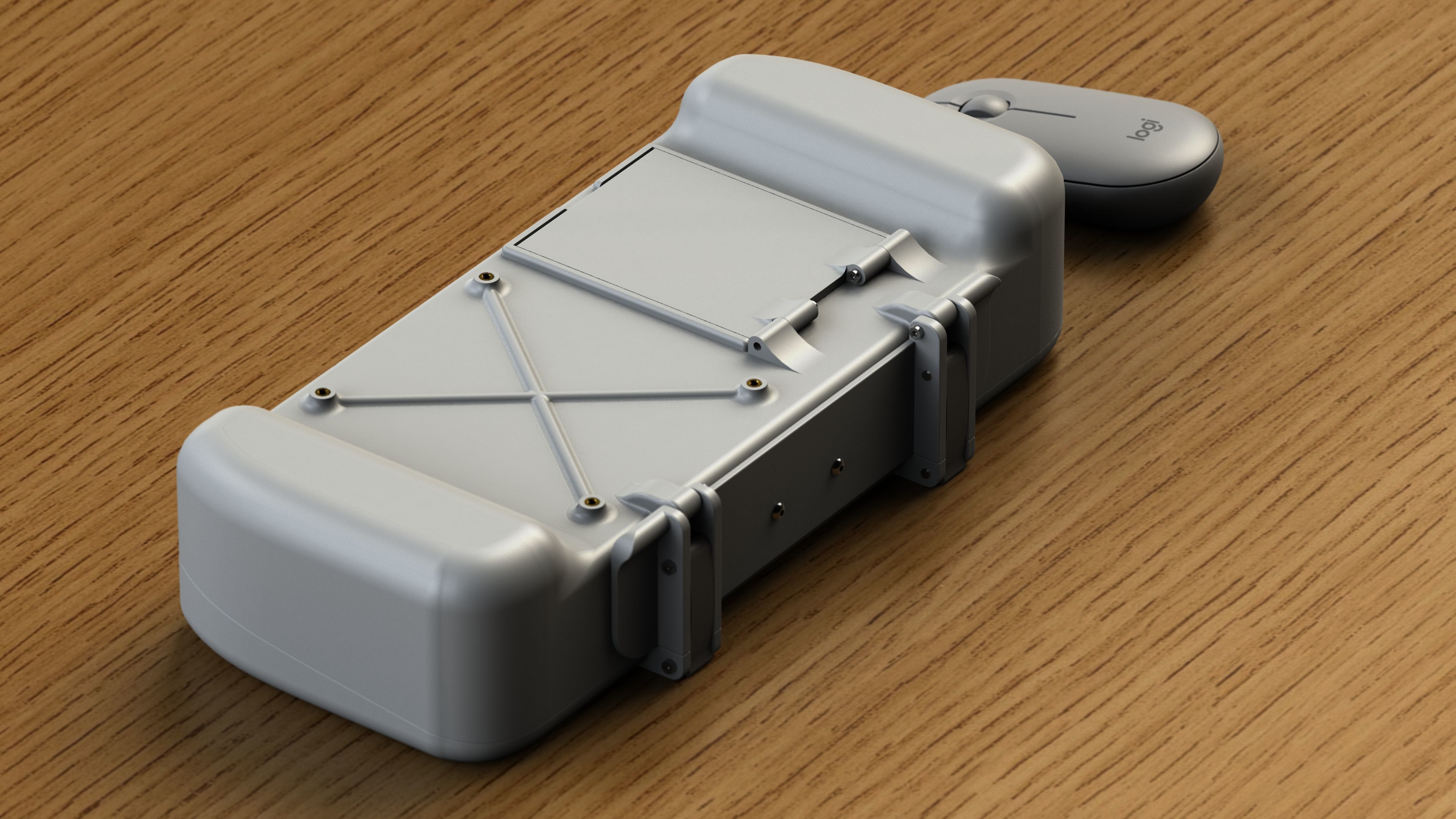 Steam Deck Play and Work Case 3D print model_8