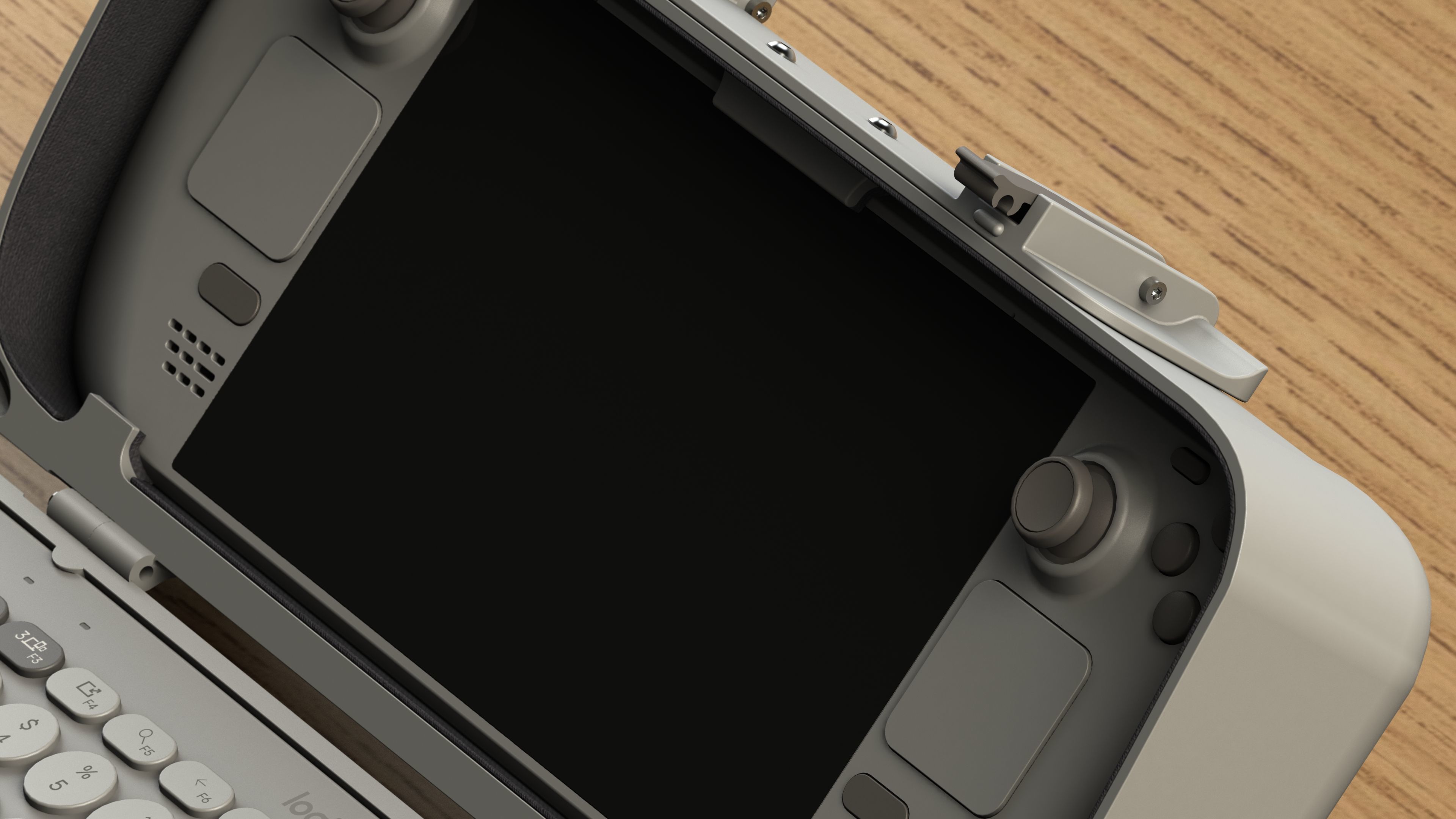 Steam Deck Play and Work Case 3D print model_10