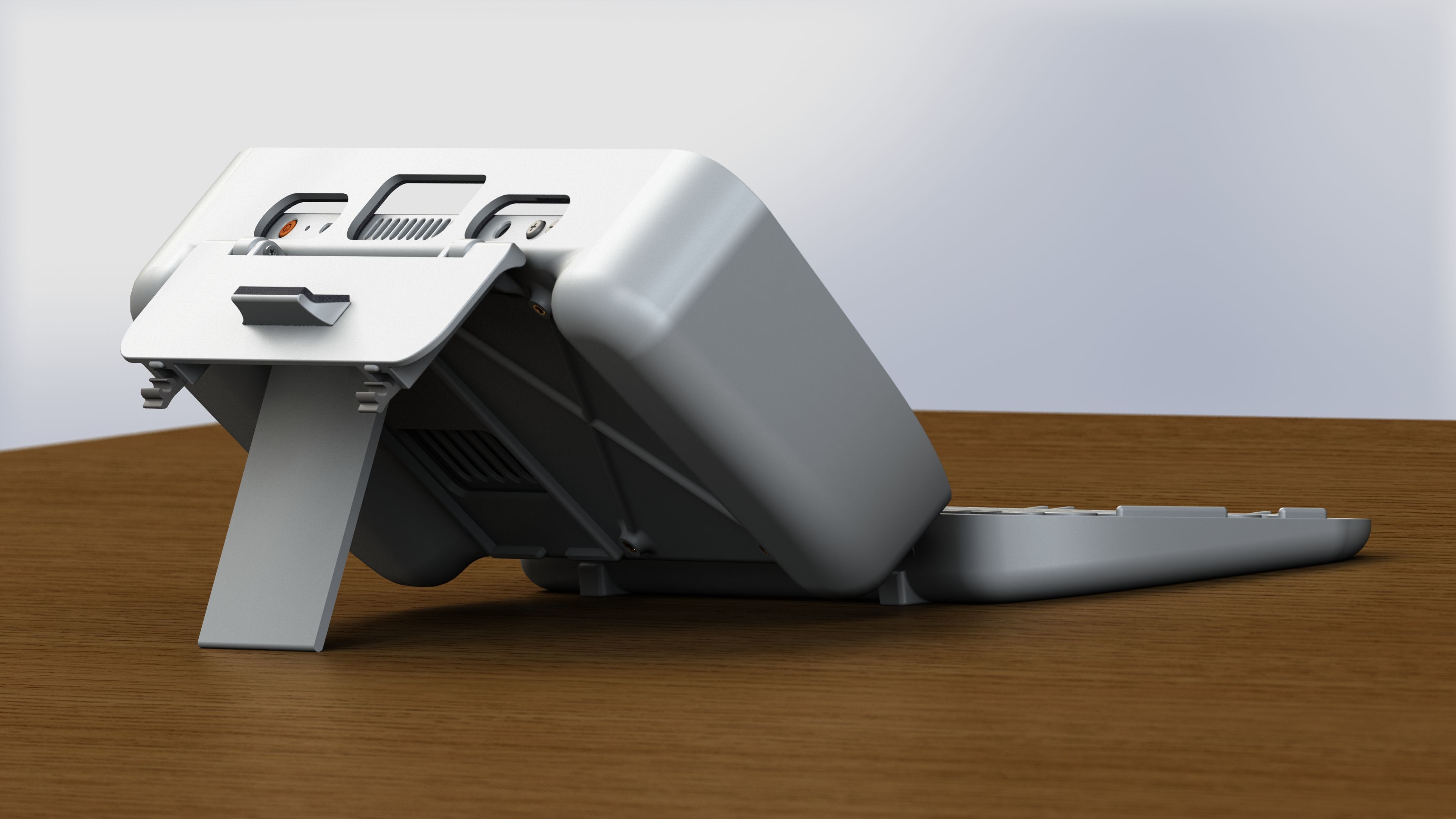 Steam Deck Play and Work Case 3D print model_4