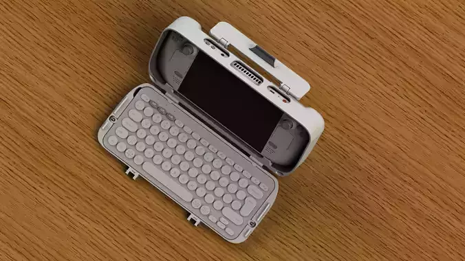 Steam Deck Play and Work Case 3D print model