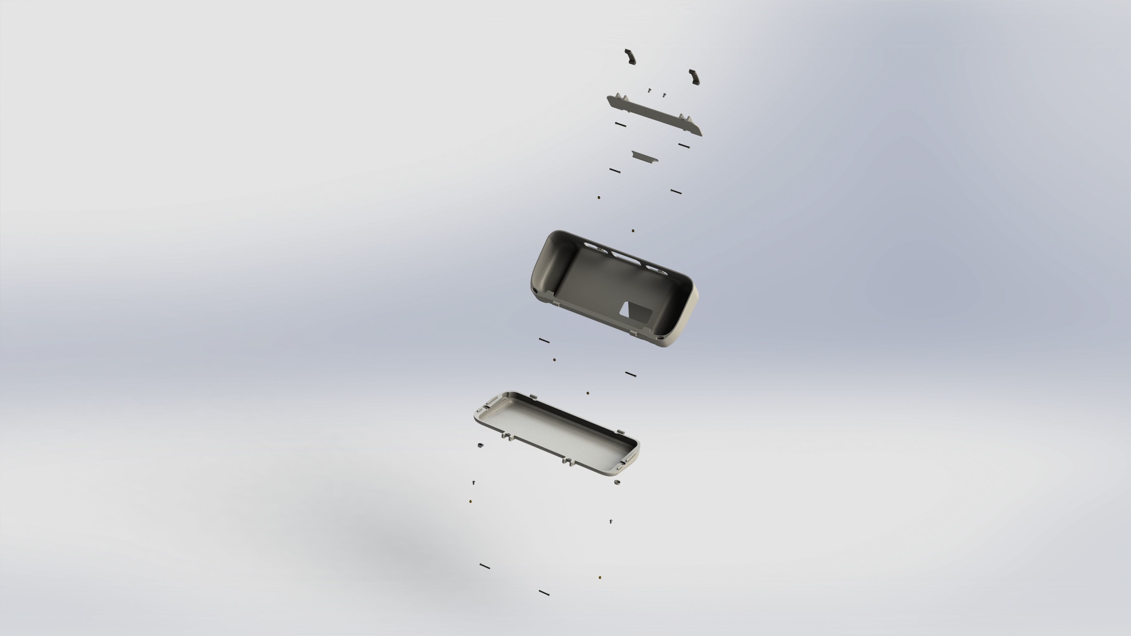 Steam Deck Play and Work Case 3D print model_11