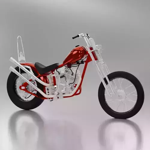 Honda TIGER V - TWIN Chopper Custom