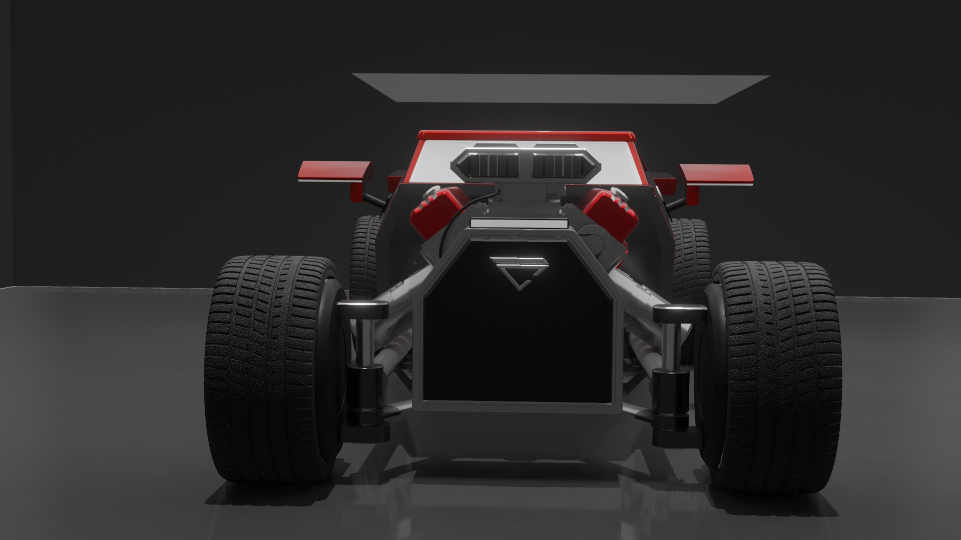 Stunning Hot Rod Concept Car 3D Model 3D model_1