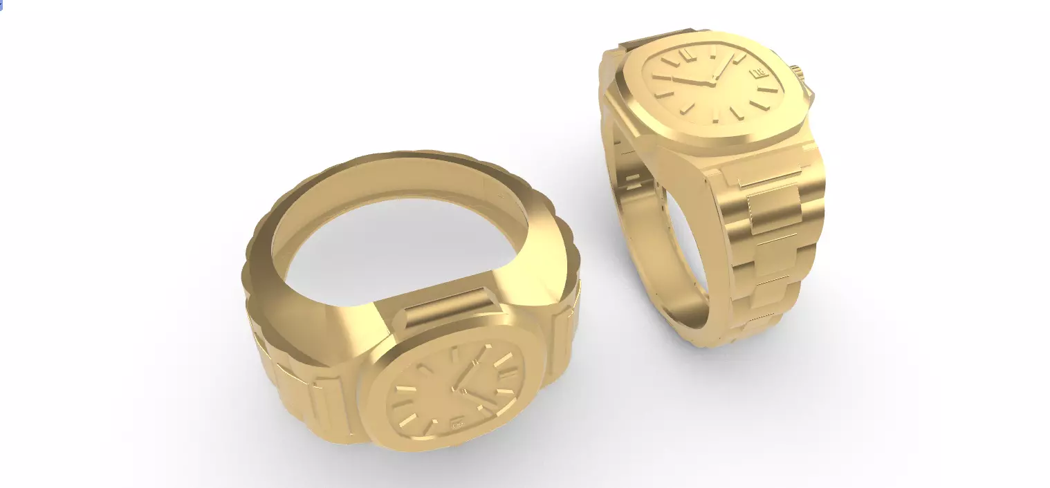 0271 Patek Watch Ring 3D print model