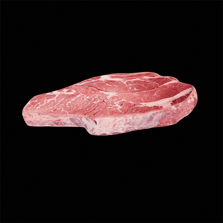 Steak Chuck 1 3D model_2