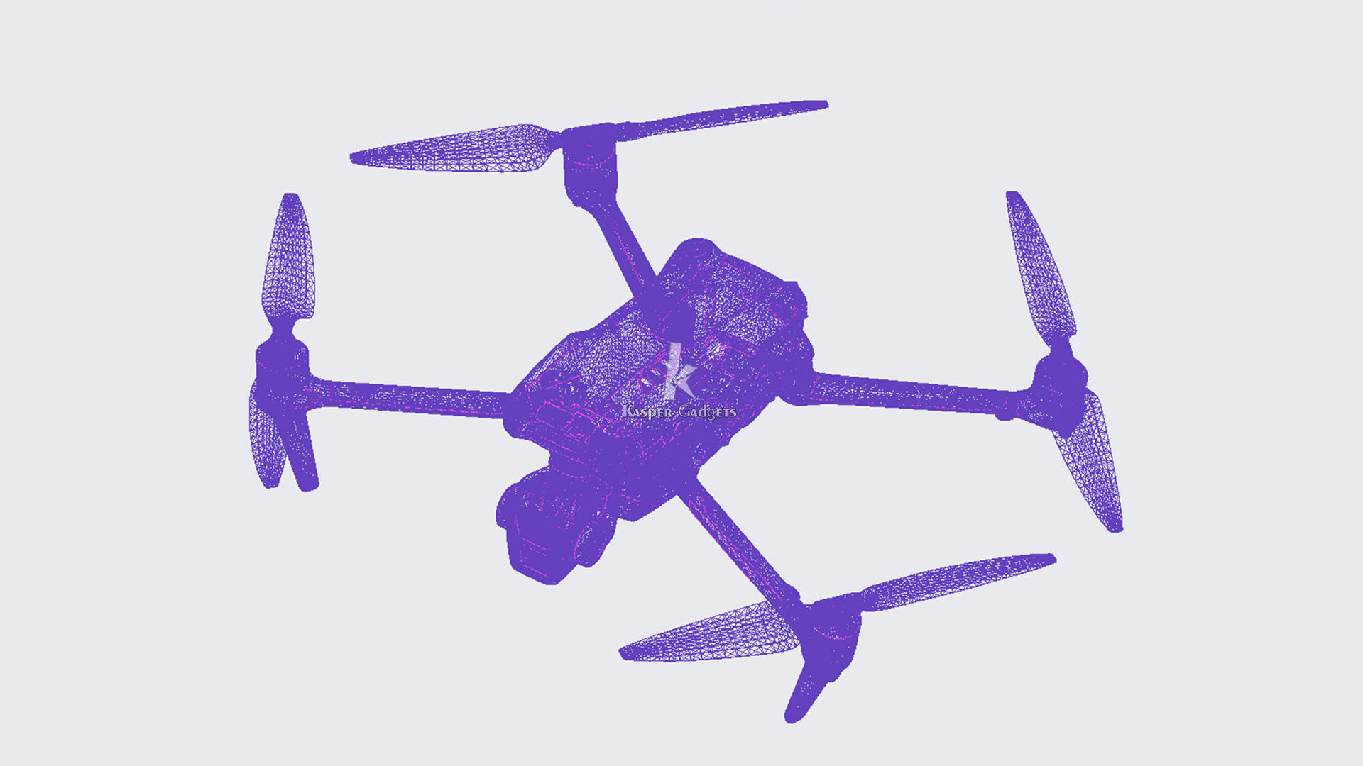 DJI Air 3 Drone 3D Model 3D model 3D printable | CGTrader
